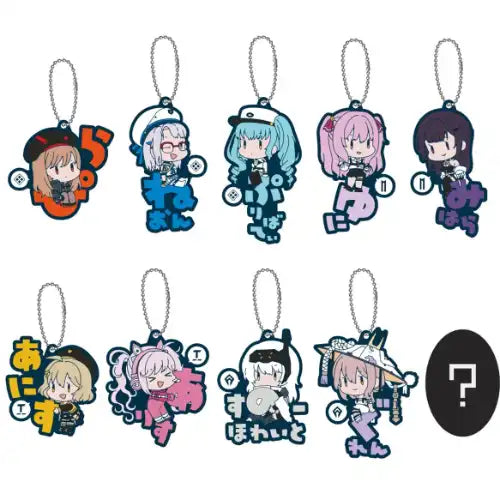 【再販】勝利の女神:NIKKE おなまえぴたんコ ラバーマスコット Vol.1(全套10個入)※不設寄送《25年4月預定》 4570121762980