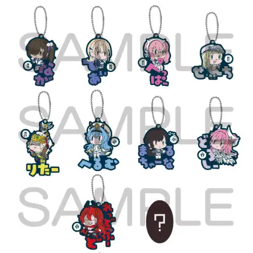 勝利の女神:NIKKE おなまえぴたんコ ラバーマスコット Vol.3(全套10個入)※不設寄送《25年4月預定》 4570121768401