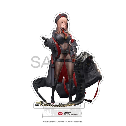 勝利の女神:NIKKE アクリルスタンド エマ:タクティカル・アップ(亞加力立牌)※不設寄送《25年12月預定》 日版 全數$138 / ※不設寄送 / 25年11月7日