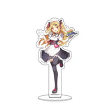 キャラアクリルフィギュア ライヴラリ 01 赤月ゆに メイドVer.(描き下ろしイラスト)(亞加力立牌)※不設寄送《23年8月預定》 4570126483538