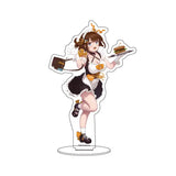 キャラアクリルフィギュア ライヴラリ 03 図月つくる メイドVer.(描き下ろしイラスト)(亞加力立牌)※不設寄送《23年8月預定》 4570126483552