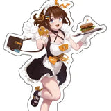 キャラアクリルフィギュア ライヴラリ 03 図月つくる メイドVer.(描き下ろしイラスト)(亞加力立牌)※不設寄送《23年8月預定》 4570126483552