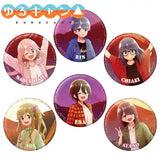 ゆるキャン△ SEASON3 トレーディング描き下ろしおっきめ缶バッジ(襟章)(全套6個入)※不設寄送《25年1月預定》 4570140113497