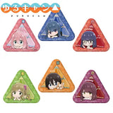ゆるキャン△ SEASON3 トレーディング三角缶バッジ(襟章)(全套6個入)※不設寄送《25年1月預定》 4570140113534