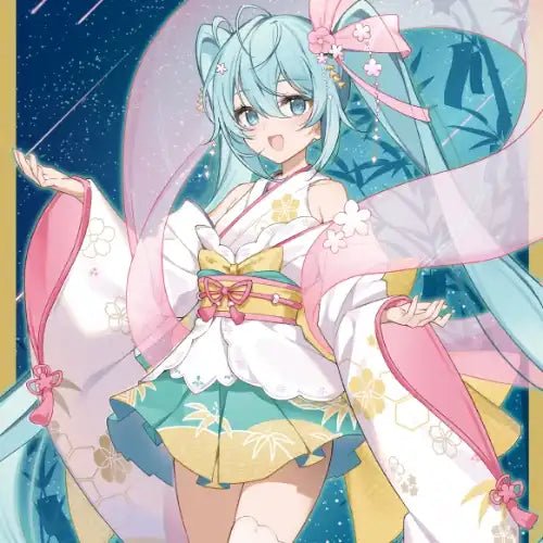 初音ミク 秋葉原フェスティバル 2024 B2タペストリー 七夕Ver. 初音ミク(掛布)※不設寄送《25年3月預定》 4570140116634