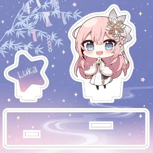 初音ミク 秋葉原フェスティバル 2024 ミニキャラアクリルジオラマ 七夕Ver. 巡音ルカ(亞加力立牌)※不設寄送《25年3月預定》 4570140116733