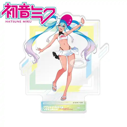 【再販】レーシングミク 2024 Summer Holiday Ver. アクリルペンスタンド(亞加力立牌)※不設寄送《25年5月預定》 4570140119956-1