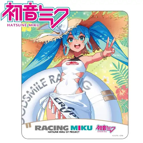 【再販】レーシングミク 2024 Tropical Ver. マグネットカーステッカー(磁石貼)※不設寄送《25年5月預定》 4570140120013-1