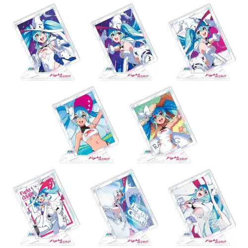 【再販】レーシングミク 2024Ver. トレーディングアクリルスタンド(亞加力立牌)(全套8個入)※不設寄送《25年3月預定》 4570140120136-1