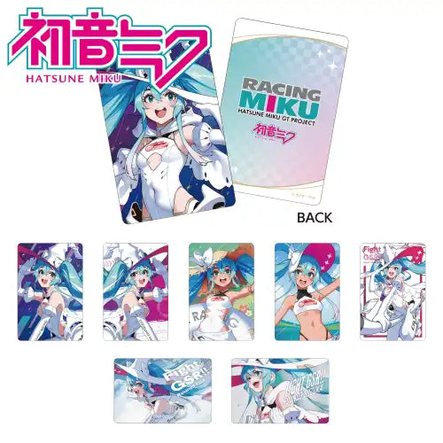 【再販】レーシングミク 2024Ver. トレーディングメタリックカード(金屬收藏卡)(全套8個入)※不設寄送《25年5月預定》 4570140120174-2