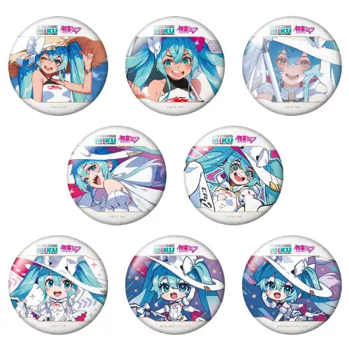 レーシングミク 2024Ver. トレーディングおっきめ缶バッジ Vol.2(襟章)(全套8個入)※不設寄送《25年3月預定》 4570140129962