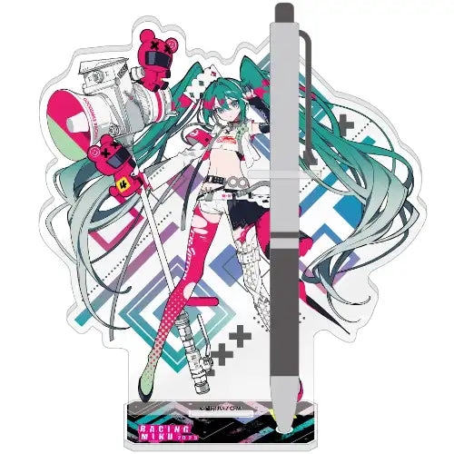レーシングミク 2025Ver. アクリルペンスタンド(亞加力筆座)※不設寄送《25年3月預定》 4570140130043