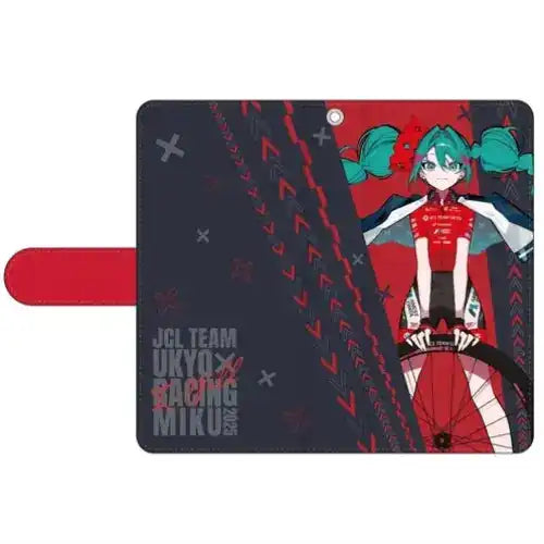 レーシングミク 2025 JCL TEAM UKYO 応援Ver. 手帳型スマートフォンケース(手機殼)※不設寄送《25年8月預定》 4570140133082