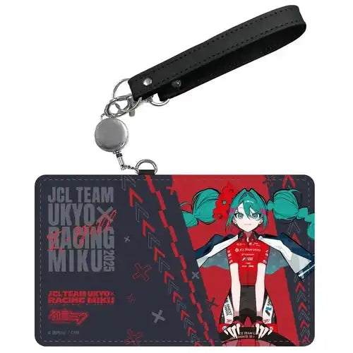 レーシングミク 2025 JCL TEAM UKYO 応援Ver. パスケース(卡套)※不設寄送《25年8月預定》 4570140133105