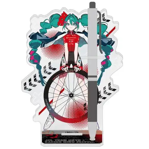 レーシングミク 2025 JCL TEAM UKYO 応援Ver. アクリルペンスタンド(亞加力立牌)※不設寄送《25年8月預定》 4570140133136