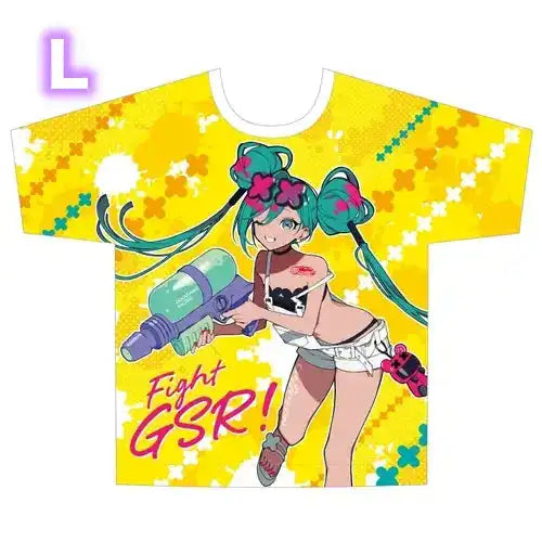 レーシングミク 2025Ver. フルグラフィックTシャツ Lサイズ※不設寄送《25年8月預定》 4570140134881