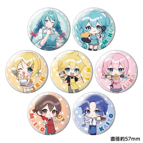 初音ミク 秋葉原フェスティバル2025 トレーディング缶バッジ クッキングVer.(襟章)(全套7個入)※不設寄送《26年2月預定》 日版 全數$198 / ※不設寄送 / 25年11月24日