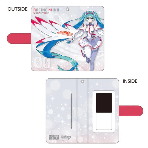 初音ミク レーシングVer.SPA 2025応援Ver. 手帳型スマートフォンケース(手機殼)※不設寄送《25年9月預定》 日版 全數$248 / ※不設寄送 / 25年7月14日