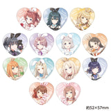 学園アイドルマスター トレーディングハート缶バッジ Lady Rabbit(襟章)(全套13個入)※不設寄送《26年9月預定》 日版 全數$358 / ※不設寄送 / 26年7月20日