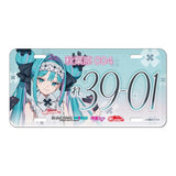 レーシングミク 2026 カフェVer. ナンバープレート風アルミプレート(鋁製車牌裝飾)※不設寄送《26年11月預定》 日版 全數$238 / ※不設寄送 / 26年8月24日