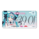レーシングミク 2026 カフェVer. ナンバープレート風アルミプレート(鋁製車牌裝飾)※不設寄送《26年11月預定》 日版 全數$238 / ※不設寄送 / 26年8月24日