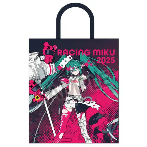 レーシングミク 2025 キービジュアル1 Ver. マチありトートバッグ(Tote袋)※不設寄送《25年6月預定》 4570157181878