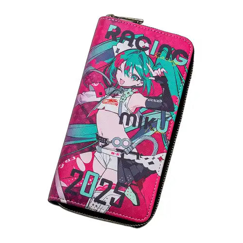 レーシングミク 2025 キービジュアル2 Ver. 長財布(長型銀包)※不設寄送《25年6月預定》 4570157181892