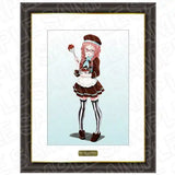 好きな子がめがねを忘れた メモリアルアート 三重あい バレンタインパティシエVer.(複製原画)※不設寄送《24年5月預定》 4570179627811
