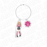 アイドルマスター シンデレラガールズ ワイヤーキーホルダー 佐藤心 サブカルファッションVer.(鎖匙扣)※不設寄送《25年7月預定》 4570179726255