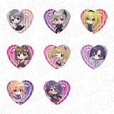 アイドルマスター シンデレラガールズ ハート型カンバッジ サブカルファッション デフォルメVer.(襟章)(全套8個入)※不設寄送《25年7月預定》 4570179726750