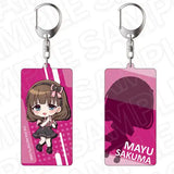 アイドルマスター シンデレラガールズ 両面キーホルダー 佐久間まゆ サブカルファッション デフォルメVer.(鎖匙扣)※不設寄送《25年7月預定》 4570179726897