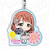 ラブライブ!虹ヶ咲学園スクールアイドル同好会 アクリルキーホルダー 上原歩夢 フラワー デフォルメVer.(亞加力鎖匙扣)※不設寄送《25年7月預定》 4570179731228