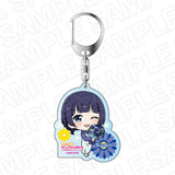 ラブライブ!虹ヶ咲学園スクールアイドル同好会 アクリルキーホルダー 朝香果林 フラワー デフォルメVer.(亞加力鎖匙扣)※不設寄送《25年7月預定》 4570179731259