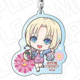ラブライブ!蓮ノ空女学院スクールアイドルクラブ アクリルキーホルダー 大沢瑠璃乃 フラワー デフォルメVer.(亞加力鎖匙扣)※不設寄送《25年7月預定》 4570179731549