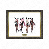 真夜中ハートチューン メモリアルアート バニーVer.(複製原画)※不設寄送《26年1月預定》 日版 全數$1058 / ※不設寄送 / 25年11月21日