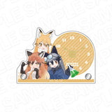 けものフレンズ3 ミニアクリルクロック キタキツネ&ギンギツネ&アカギツネ(亞加力立牌時鐘)※不設寄送《26年6月預定》 日版 全數$248 / ※不設寄送 / 26年4月10日