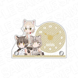 けものフレンズ3 ミニアクリルクロック イエネコ&イリオモテヤマネコ&ツシマヤマネコ(亞加力立牌時鐘)※不設寄送《26年6月預定》 日版 全數$248 / ※不設寄送 / 26年4月10日