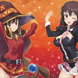 【再販】この素晴らしい世界に爆焔を! キャラクターラバーマット B めぐみん&ゆんゆん(橡膠枱墊)※不設寄送《24年6月預定》 4570180110043-1