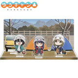 ゆるキャン△ SEASON3 アクリルジオラマ 瑞牆山キャンプVer.(亞加力立牌)※不設寄送《24年11月預定》 4570180118582