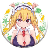 小林さんちのメイドラゴン 描き下ろし缶バッジコレクション 水着Ver.(襟章)(全套5個入)※不設寄送《23年11月預定》 4570188447103