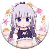 小林さんちのメイドラゴン 描き下ろし缶バッジコレクション 水着Ver.(襟章)(全套5個入)※不設寄送《23年11月預定》 4570188447103