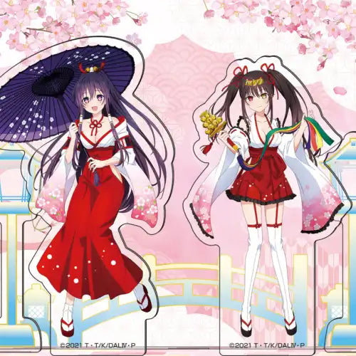 デート・ア・ライブIV 描き下ろしアクリルジオラマ 巫女Ver.(亞加力立牌)※不設寄送《24年2月預定》 4570188457577