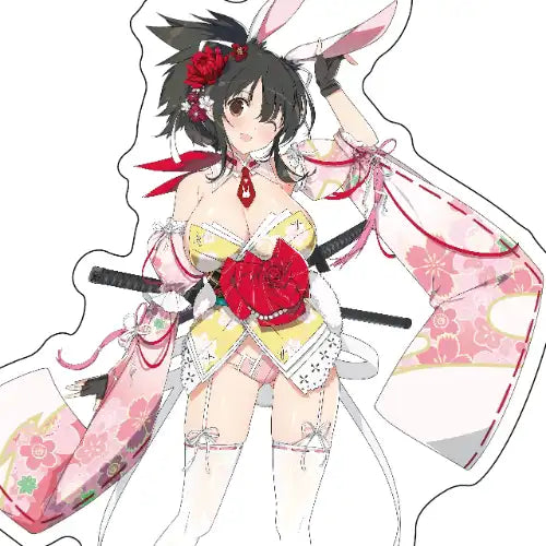 閃乱カグラ 描き下ろしBIGアクリルスタンド 和風バニーVer. 1 飛鳥(亞加力立牌)※不設寄送《24年3月預定》 4570188461352