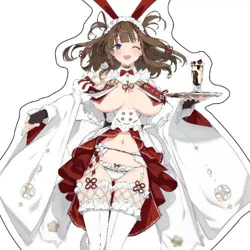 閃乱カグラ 描き下ろしBIGアクリルスタンド 和風バニーVer. 4 鴇(亞加力立牌)※不設寄送《24年3月預定》 4570188461383