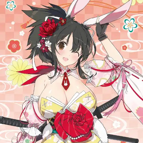 閃乱カグラ 描き下ろしB2タペストリー 和風バニーVer. 1 飛鳥(掛布)※不設寄送《24年3月預定》 4570188461390