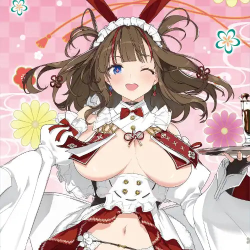 閃乱カグラ 描き下ろしB2タペストリー 和風バニーVer. 4 鴇(掛布)※不設寄送《24年3月預定》 4570188461420