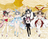 閃乱カグラ 描き下ろしキャンバスアート 和風バニーVer.(掛畫板)※不設寄送《24年3月預定》 4570188461475