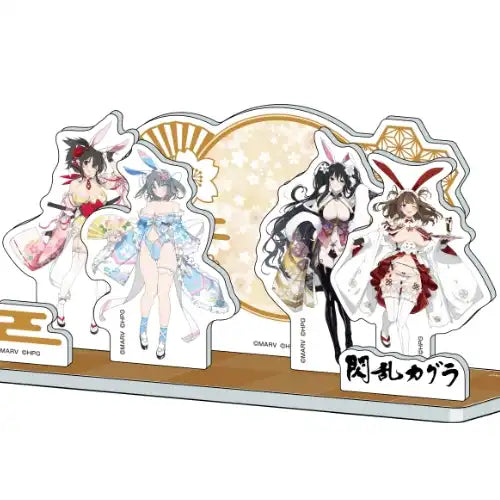 閃乱カグラ 描き下ろしアクリルジオラマ 和風バニーVer.(亞加力立牌)※不設寄送《24年3月預定》 4570188461529