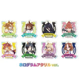 劇場版 ウマ娘 プリティーダービー 新時代の扉 アクリルバッジ(亞加力徽章)(全套8個入)※不設寄送《24年6月預定》 4570193468100