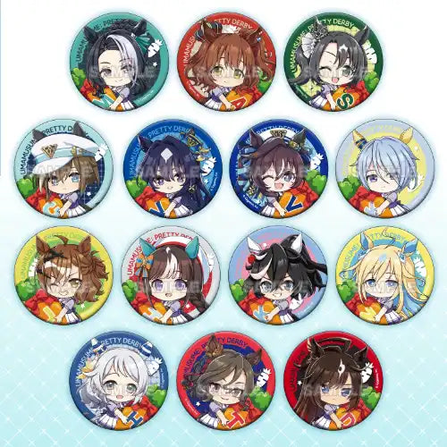 ウマ娘 プリティーダービー むぎゅみにトレーディング缶バッジ Vol.5(襟章)(全套15個入)※不設寄送《25年2月預定》 4570194381095